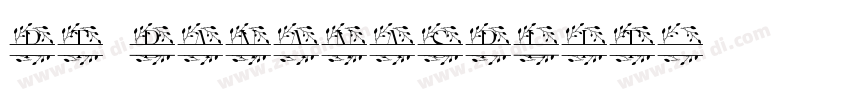 PT BananaSplit字体转换